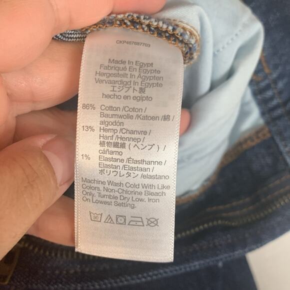 Madewell womens 28 the perfect vintage straight dark wash jeans denim - Picture 9 of 9